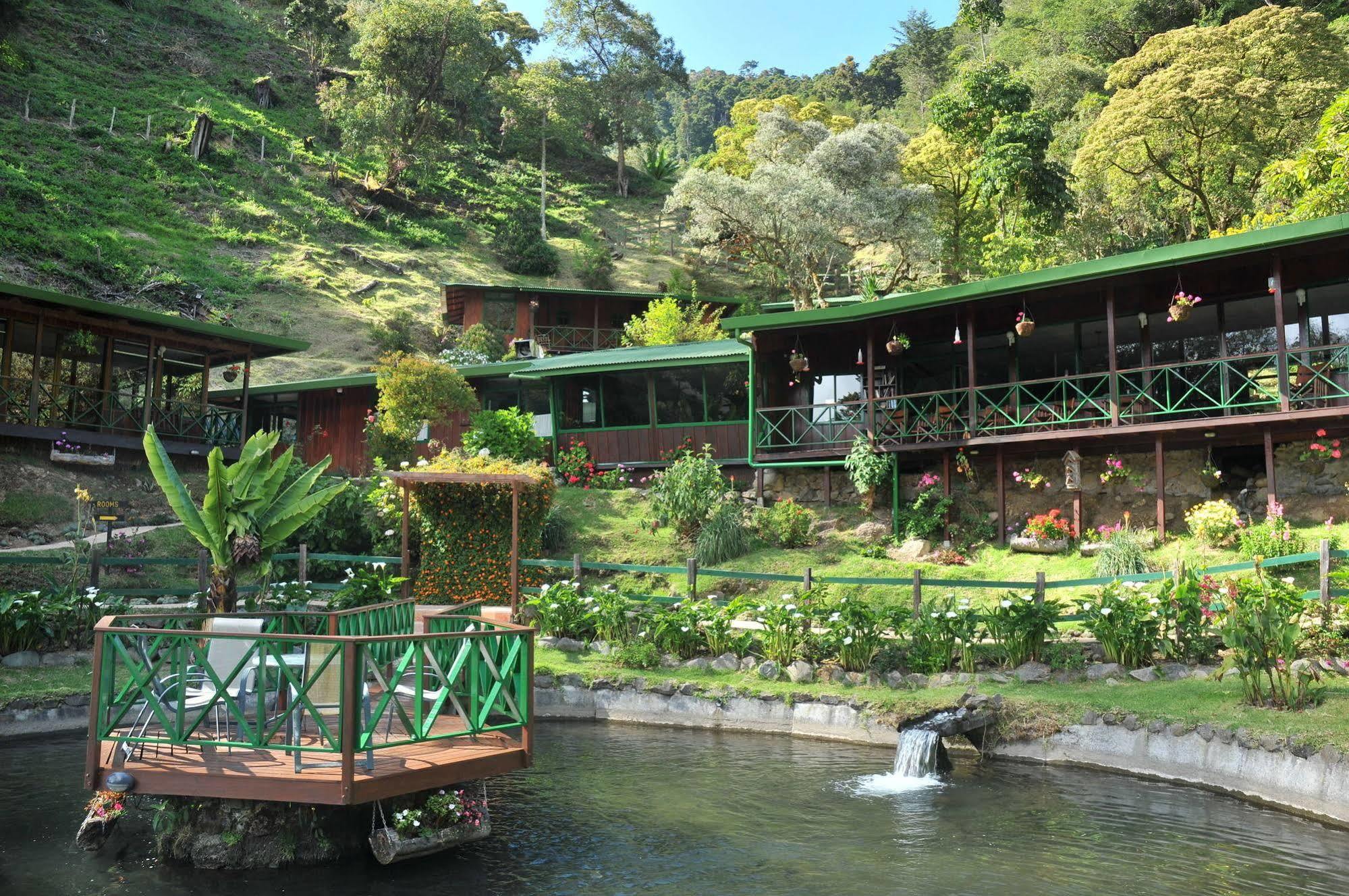 Trogon Lodge San Gerardo de Dota Exteriör bild